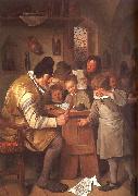 Jan Steen The Schoolmaster oil on canvas